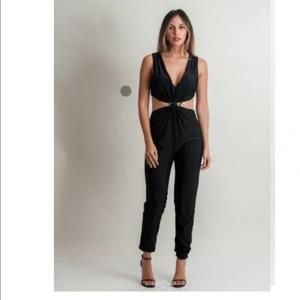 Black Jumpsuit | Sleeveless